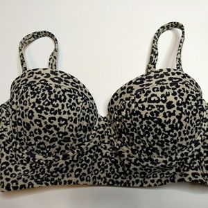 LOWEST CLOSET CLOSING Leopard/ cheetah bikini top